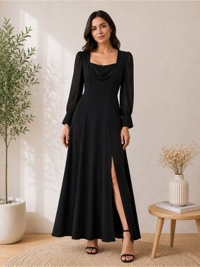 Alisa Pan Black Maxi Dress 4XL
